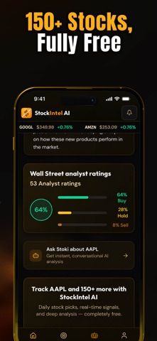 StockIntel AI – Market Data Screenshot 5 of 5