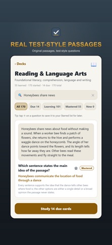 Praxis Practice Test 2026 iPhone screenshot