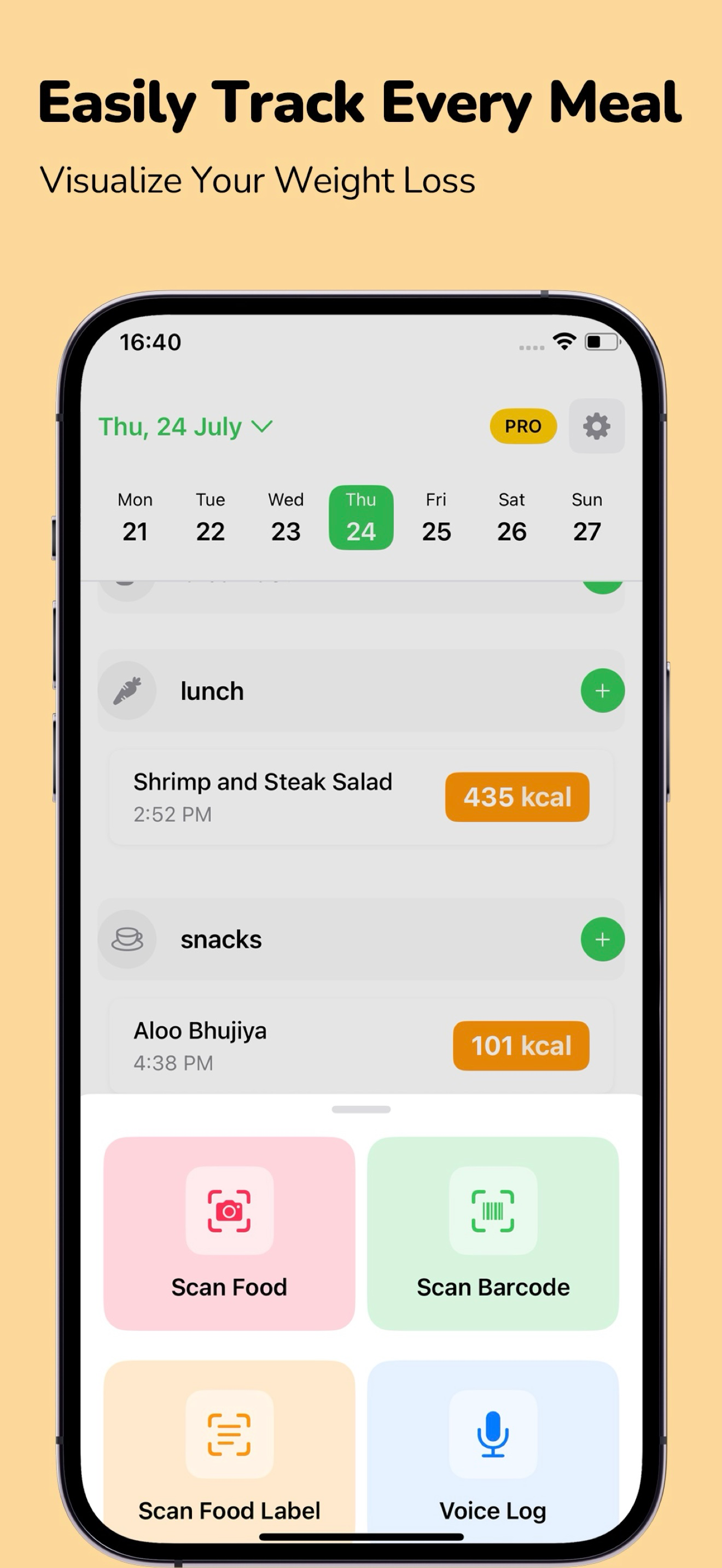 CalPix: Healthy Eating