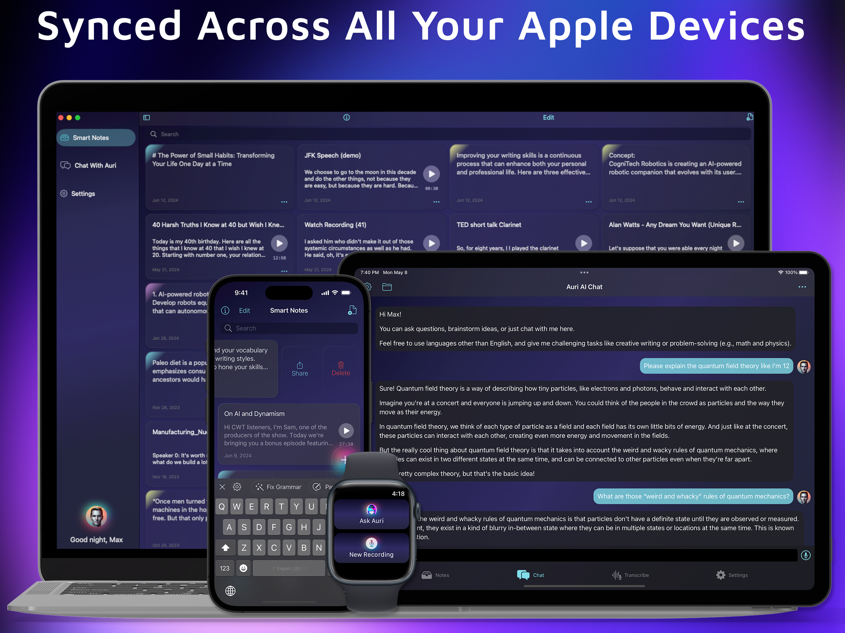 Auri AI Keyboard & Assistant