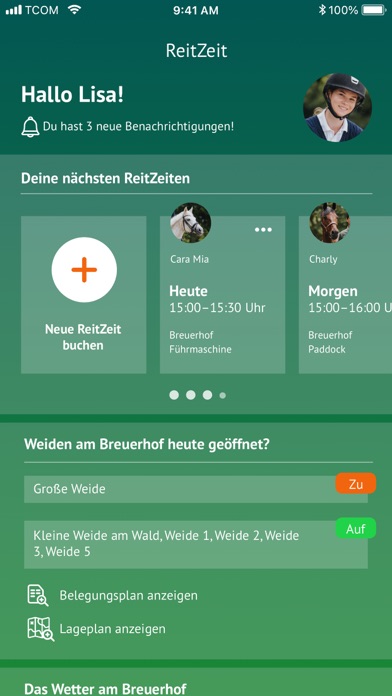 ReitZeit Screenshot