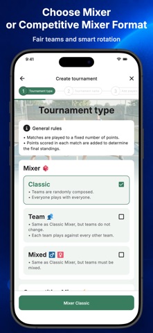Pickleball Mixer - Generator Screenshot 2 of 8