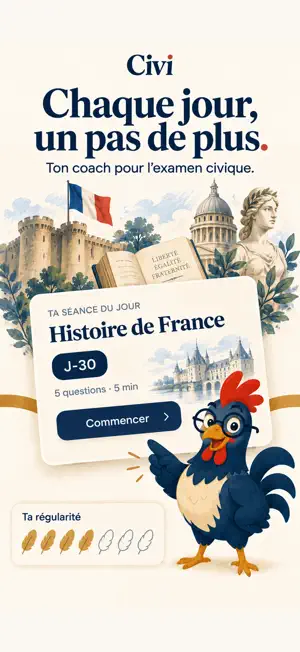 Civi : Examen Civique 2026 screenshot 1