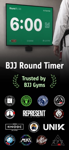 Roll Time - BJJ Round Timer Screenshot 1 of 9