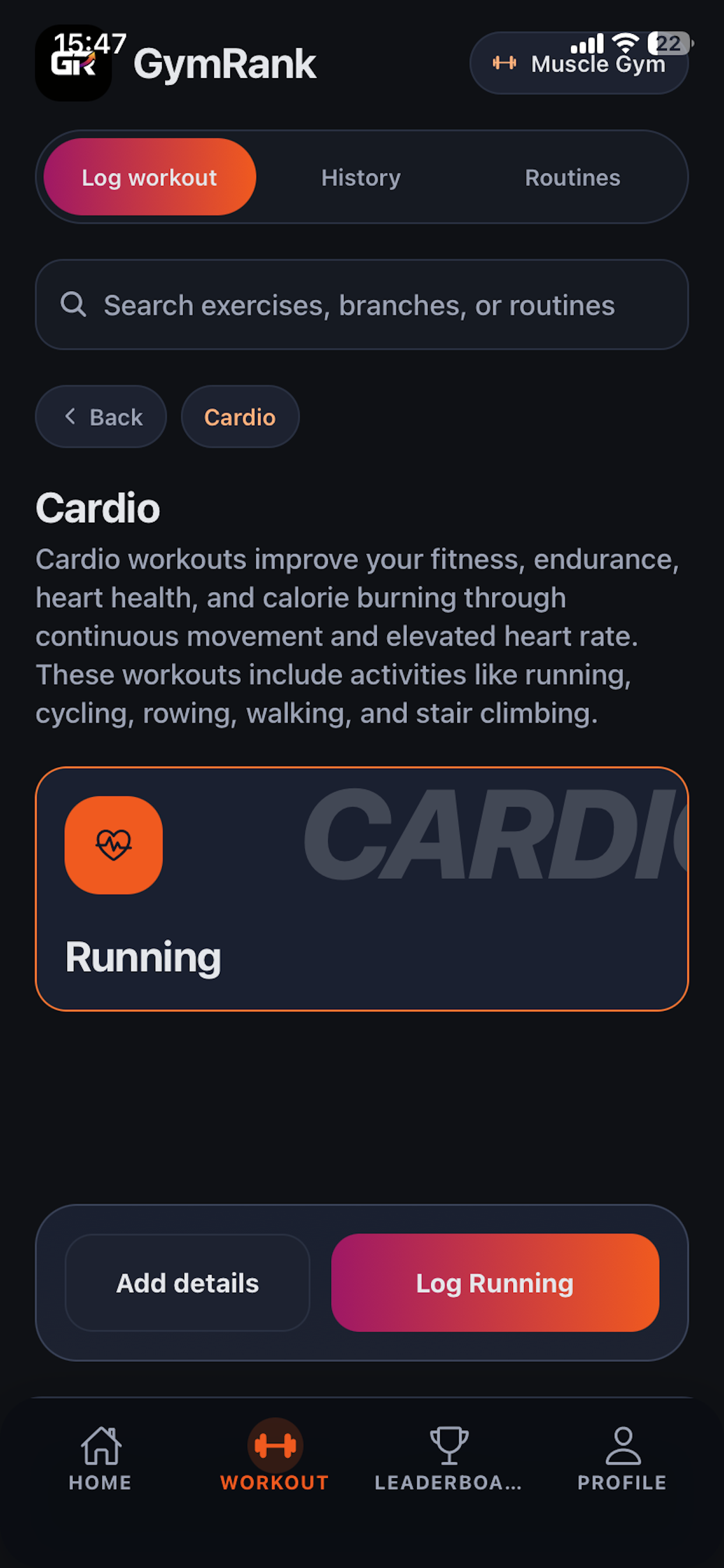 GymRank: Train.Compete.Rise screenshot 4