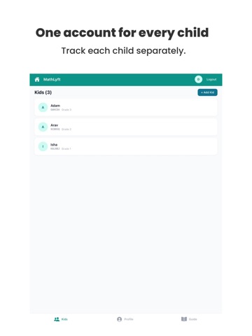 MathLyft - Daily Math Practice iPad screenshot