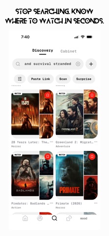 Cue - Movie Moods screenshot