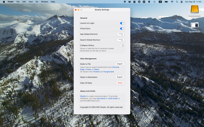 Stashy app screenshot 2