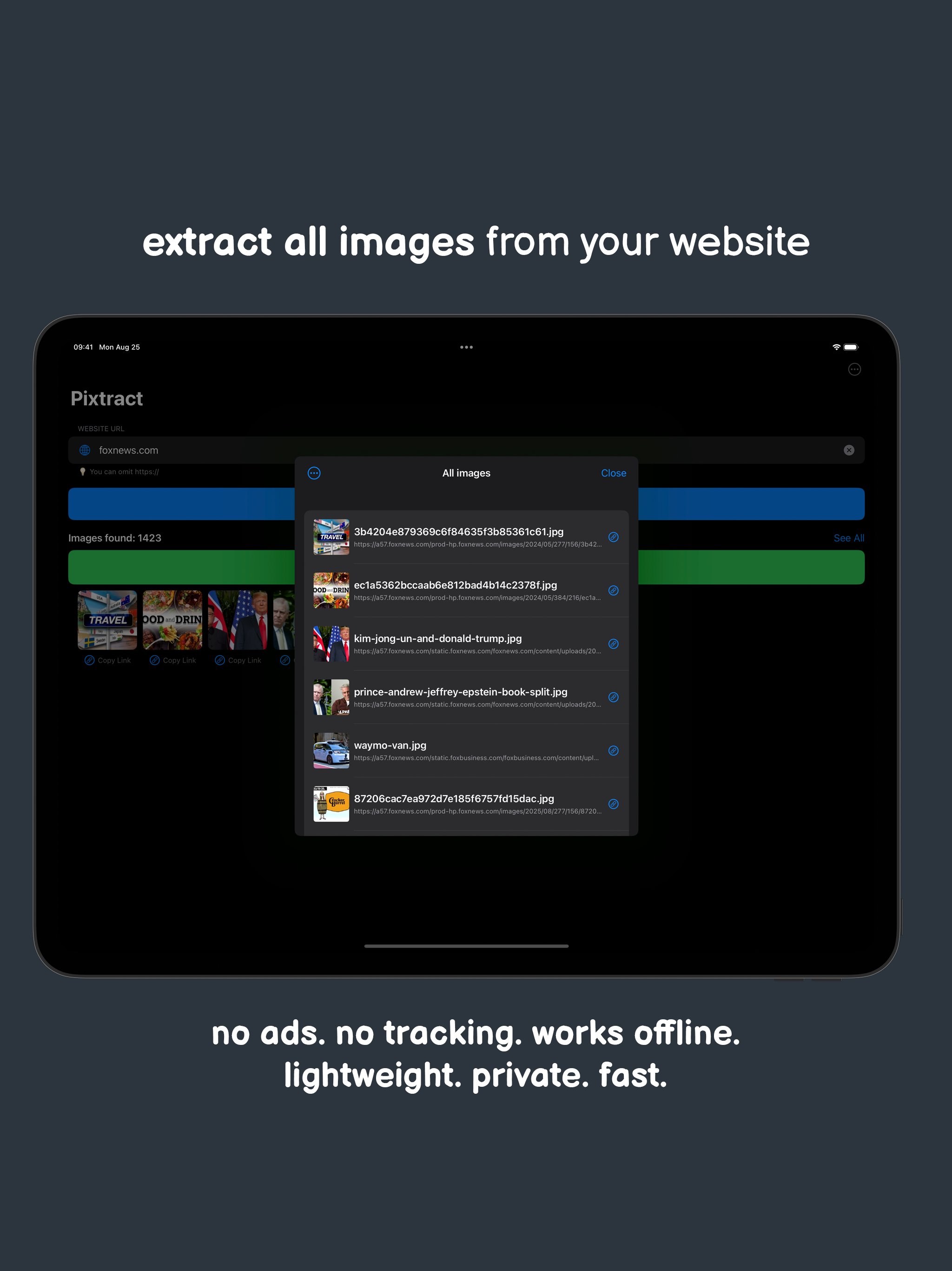 Pixtract