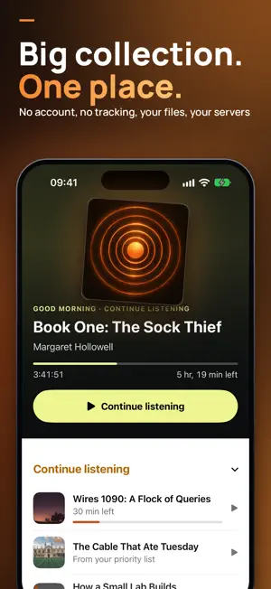CLAUDIO: Audiobooks & Music screenshot 1