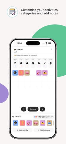 Sevn: Simple weekly planner Screenshot 4 of 4