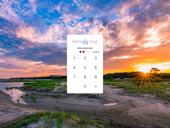 South Coast Bank iPad screenshot 2 - Finance app