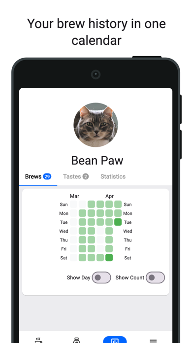 BeanPaw-Your Coffee Brew Buddy Screenshot