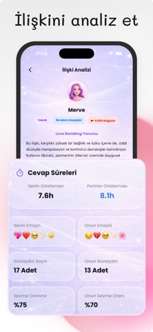 Love Bombing: İlişki Analizi iPhone screenshot