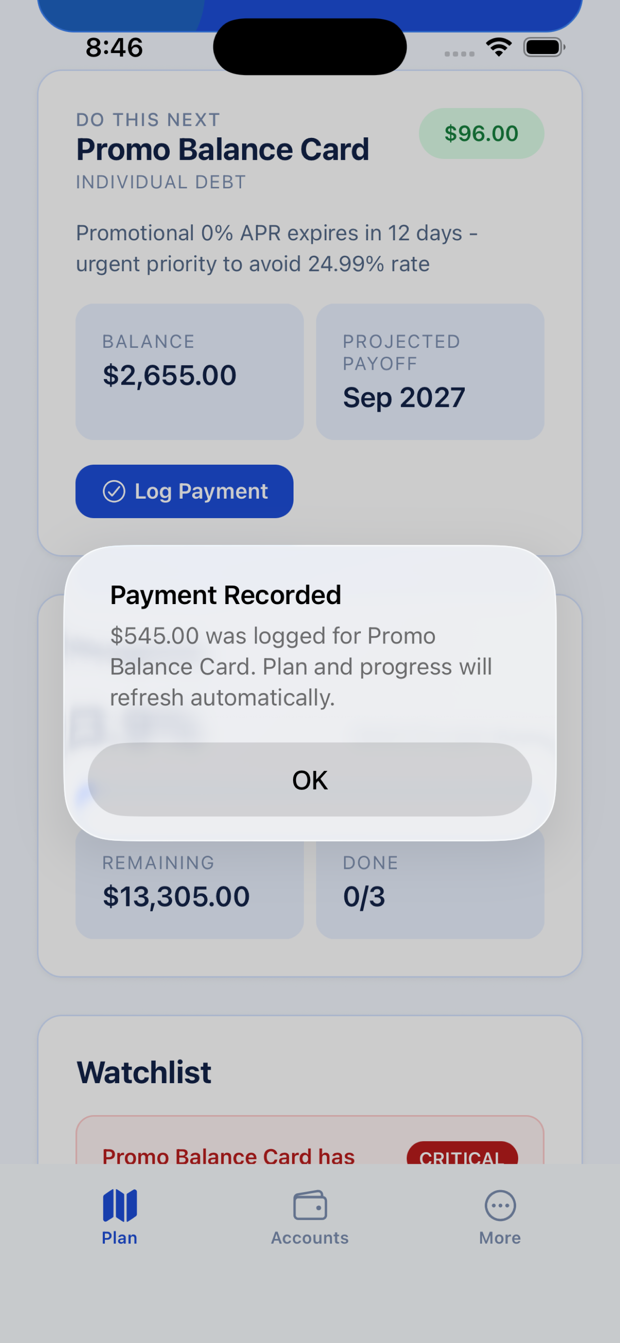SpendCaddie screenshot 4
