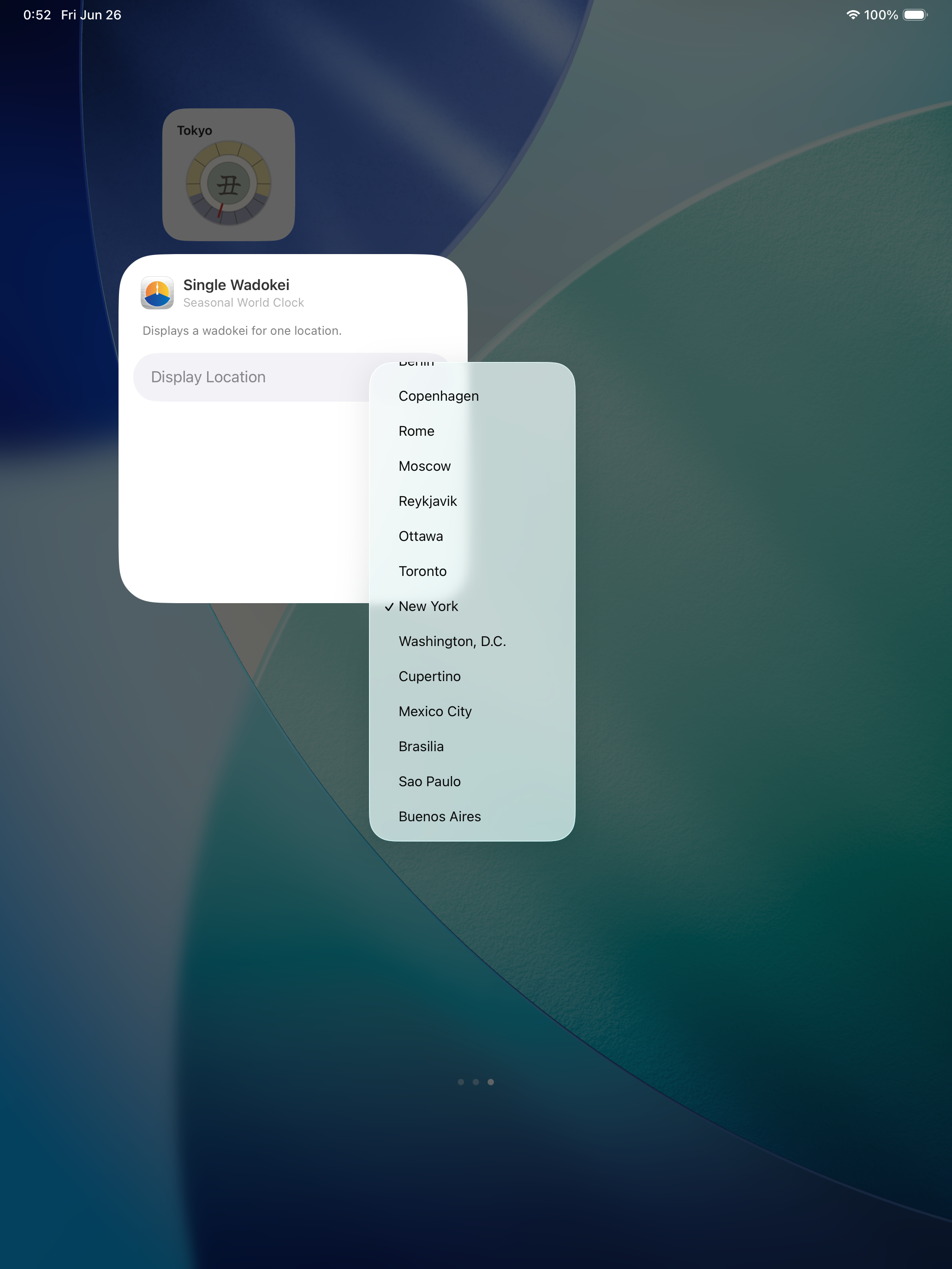 Seasonal World Clock screenshot 12