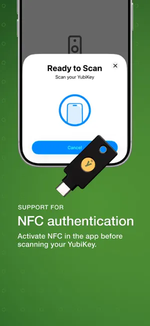 Yubico Authenticator screenshot 2