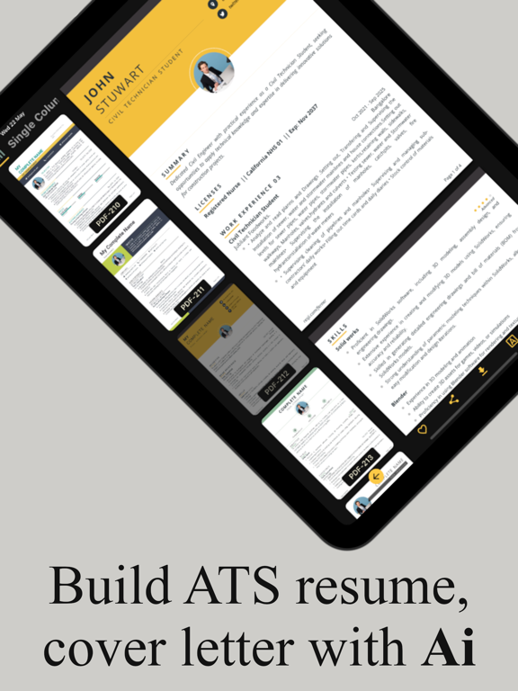 Resume Creator, Builder: Resji