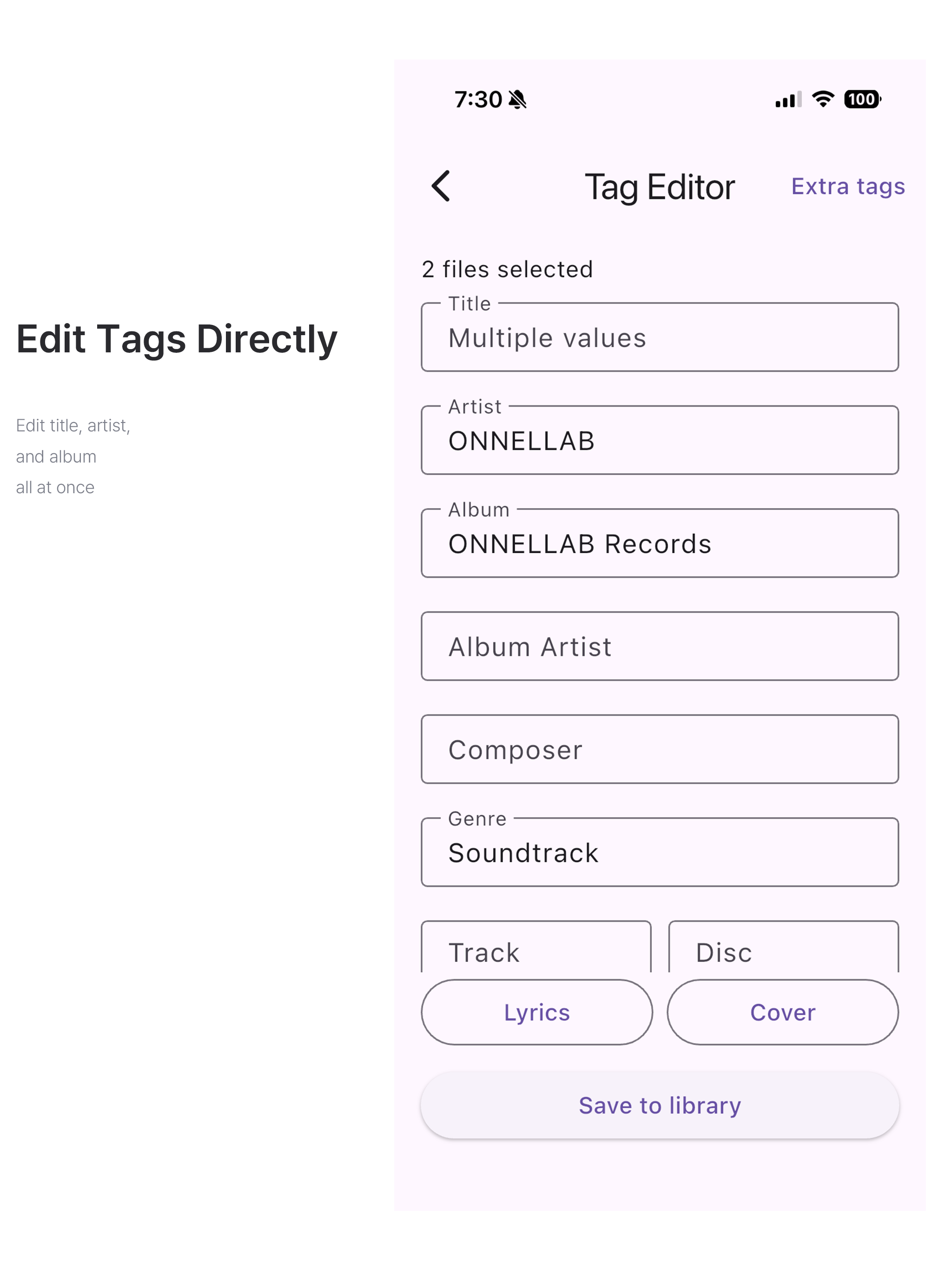 TagWeaver – MP3 Tag Editor