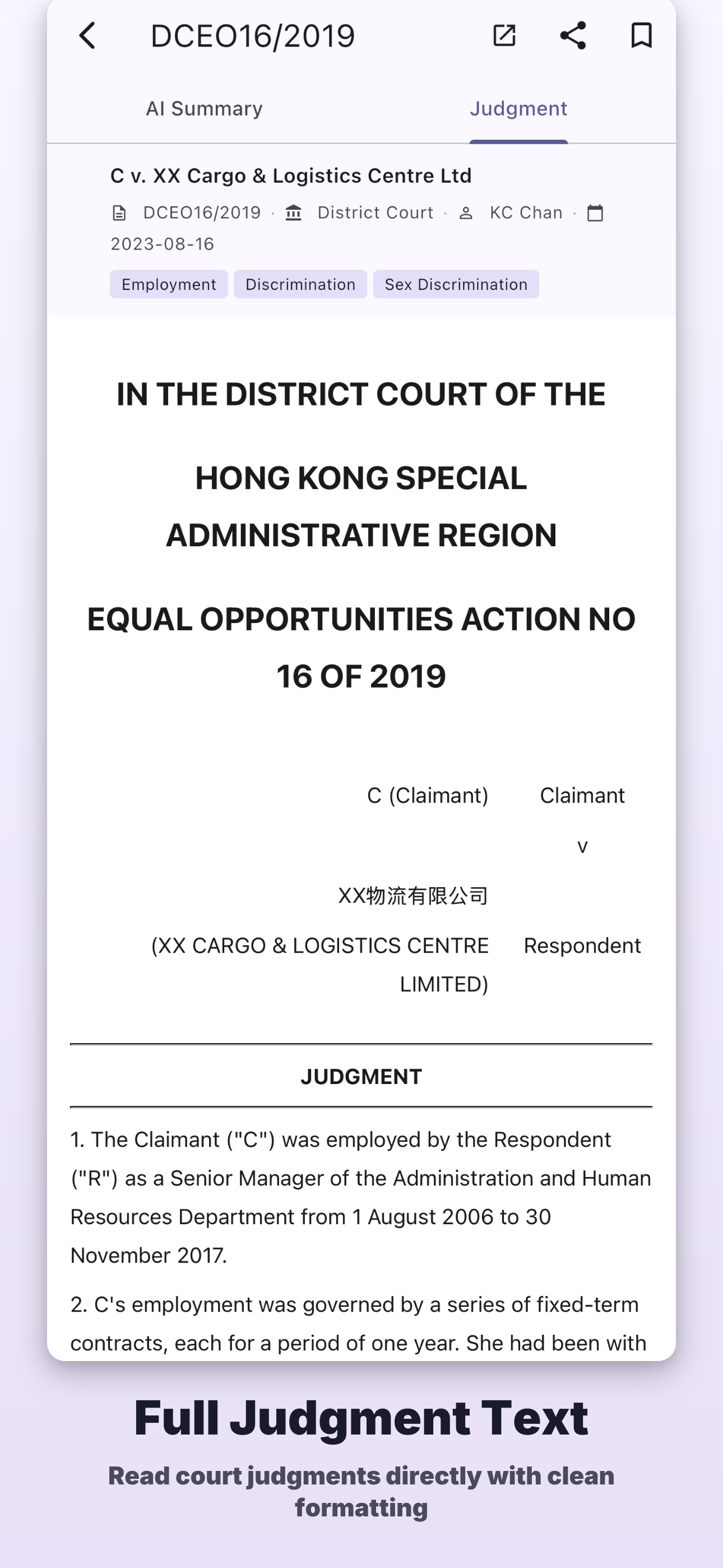 LawHero - HK Legal AI