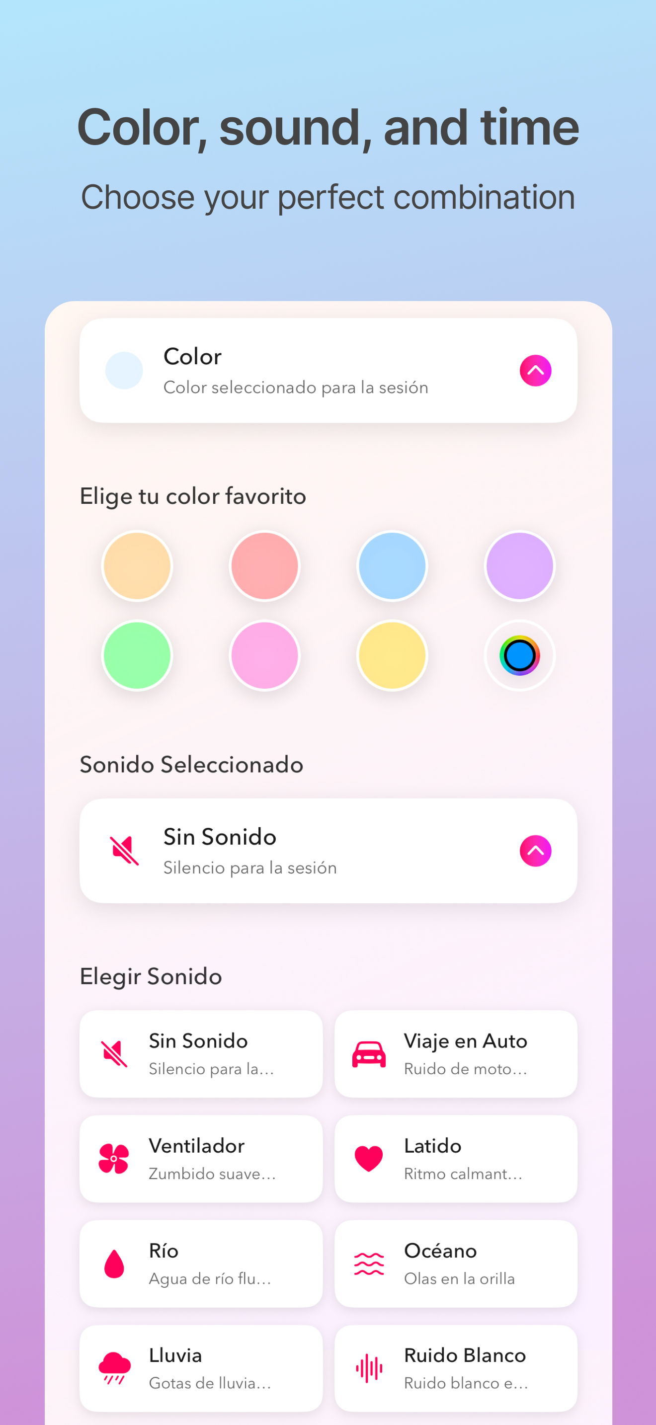 Baby Sleep Sounds & Lights screenshot 3