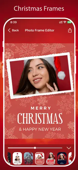 Merry Xmas Frames And Wishes screenshot 3