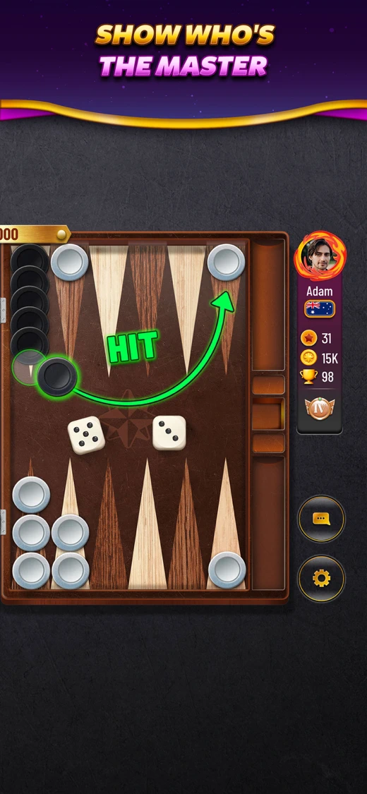 Backgammon Plus - Board Games screenshot 4