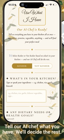 Dinner Decider - Meal Planner iPhone screenshot