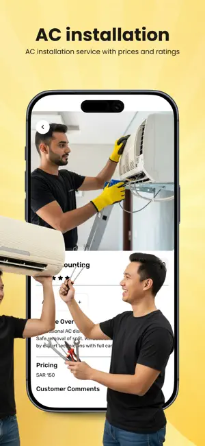 Sariea: Home Services KSA screenshot 4