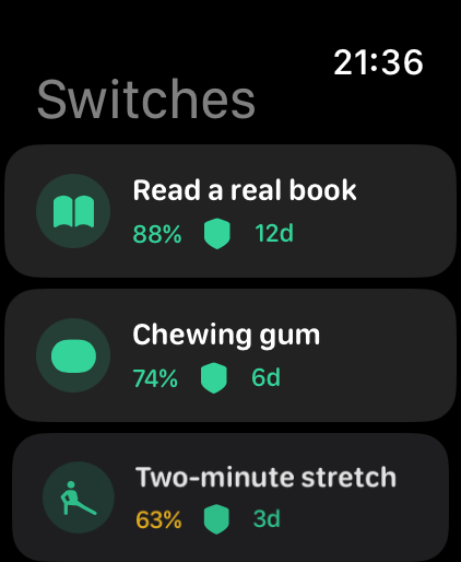 Habit Switch: Swap Bad Habits screenshot 13