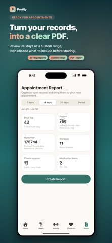 GLP-1 Tracker - Protily iPhone screenshot