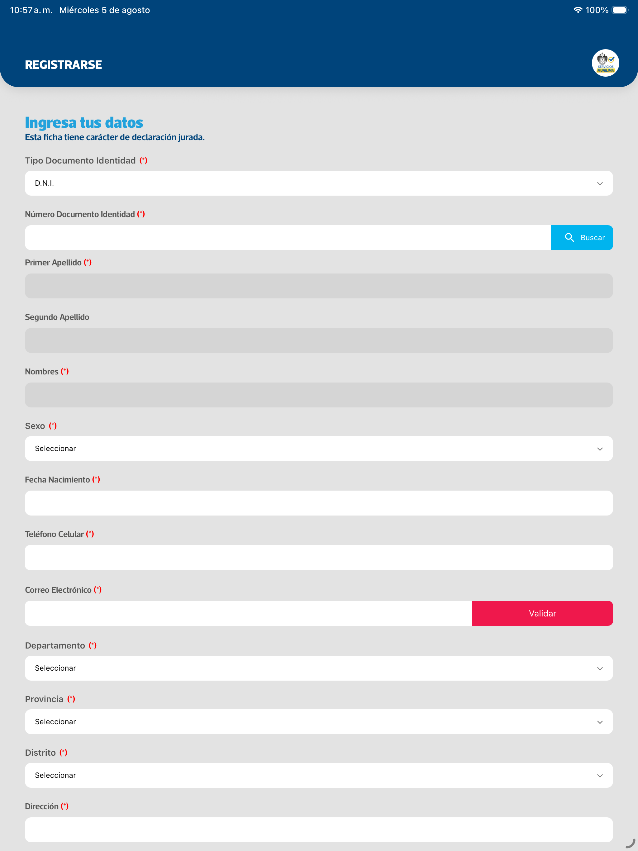Servicios MuniLima screenshot 9