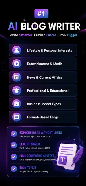 AI Blog Writer & SEO Helper screenshot 1