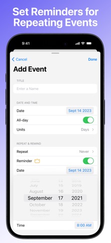 Day Counter - Event Reminder Screenshot 5 of 5