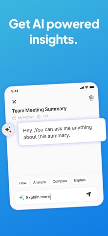 AI Note Taker: Voice to Text · screenshot