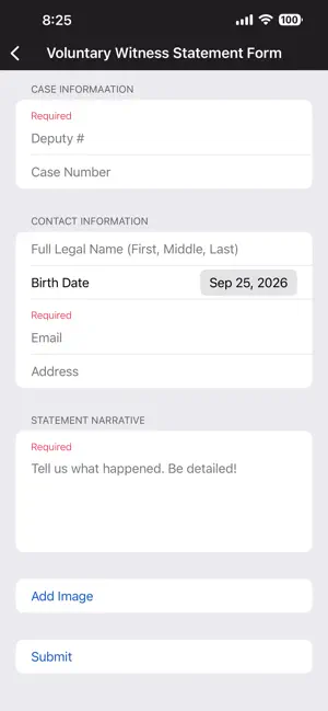 Dunn County Sheriff, WI screenshot 3