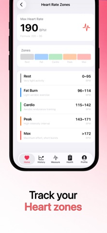 PulseLine - Heart Rate Screenshot 3 of 4