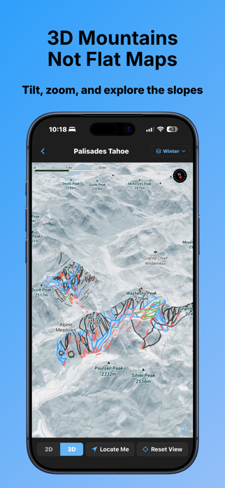 Snowy Winter Tracker Screenshot 2 of 5