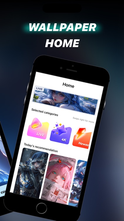 Wallpaper home: live 4k photo