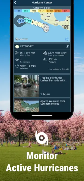WeatherBugのスクリーンショット（8/9）