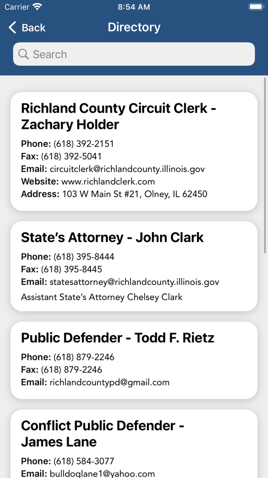 #2. Richland County Circuit Clerk (iOS) 由: Richland County