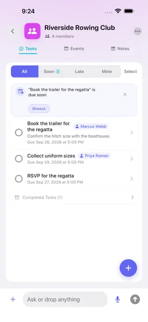 Looped In: Life Organizer screenshot 2