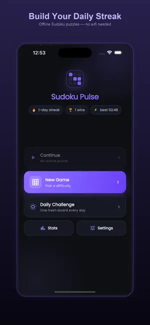 Sudoku Pulse : Number Puzzle screenshot 1