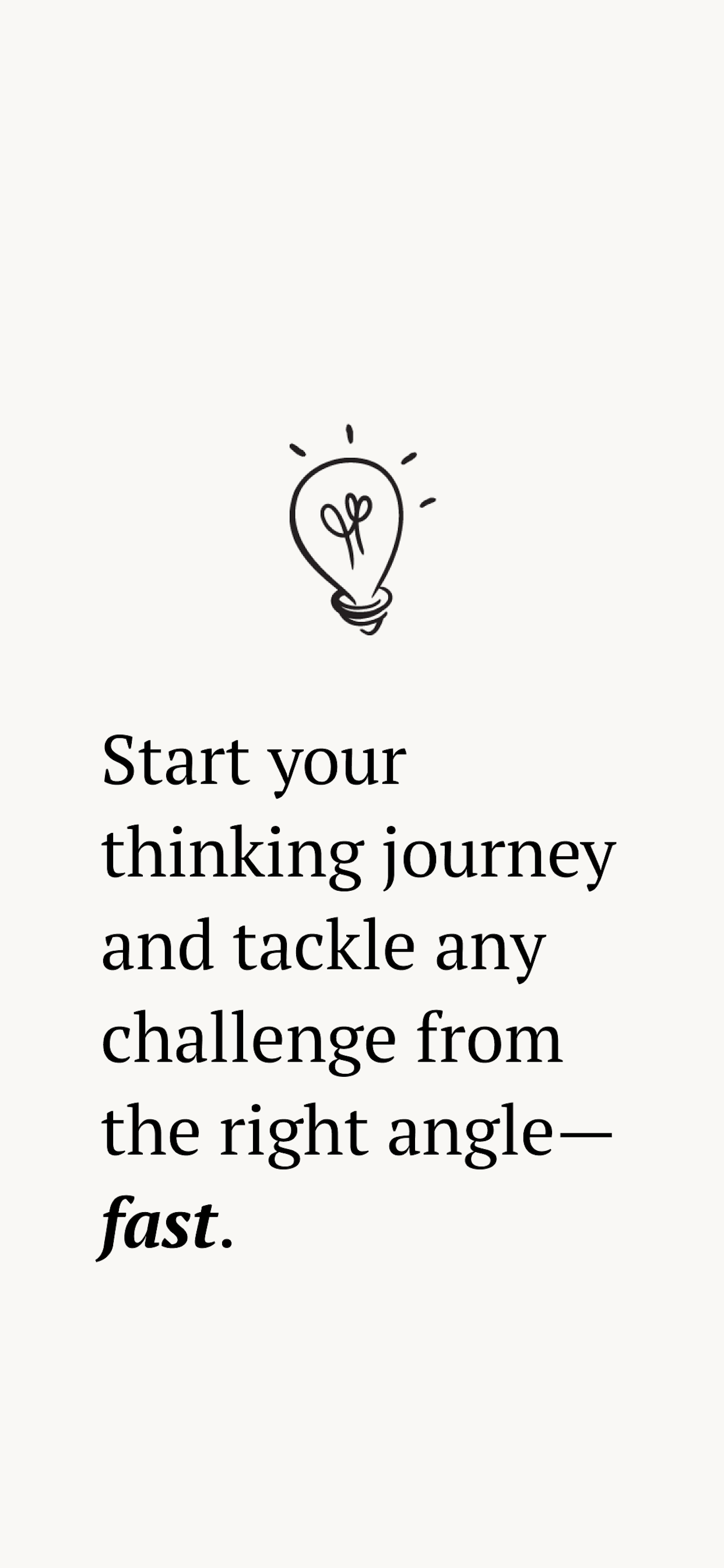 t0: Think Better