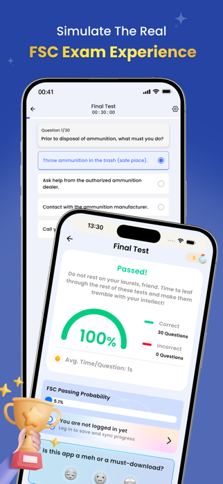 FSC Practice Test 2026 Screenshot 3 of 7