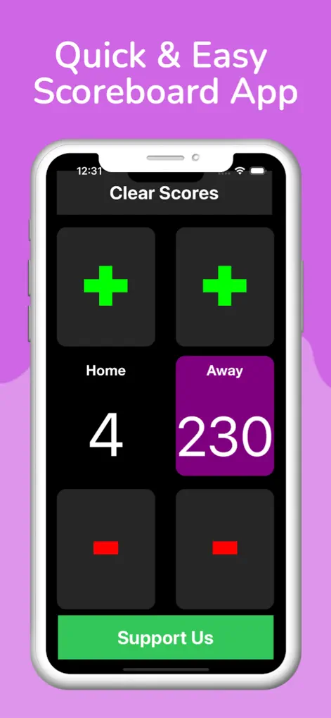 ScoreBoard & Point Counter App - Sports App | MWM