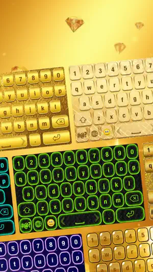 Luxury Gold Keyboard Themes screenshot 2