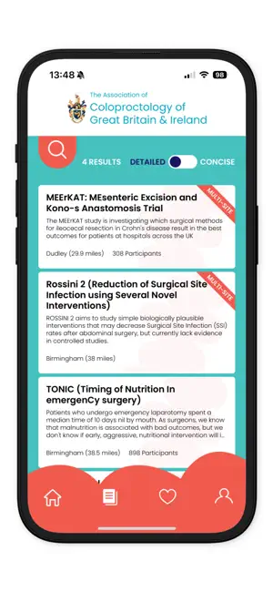 Bowel Research Clinical Trials screenshot 3