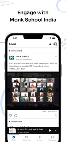 Monk School screenshot