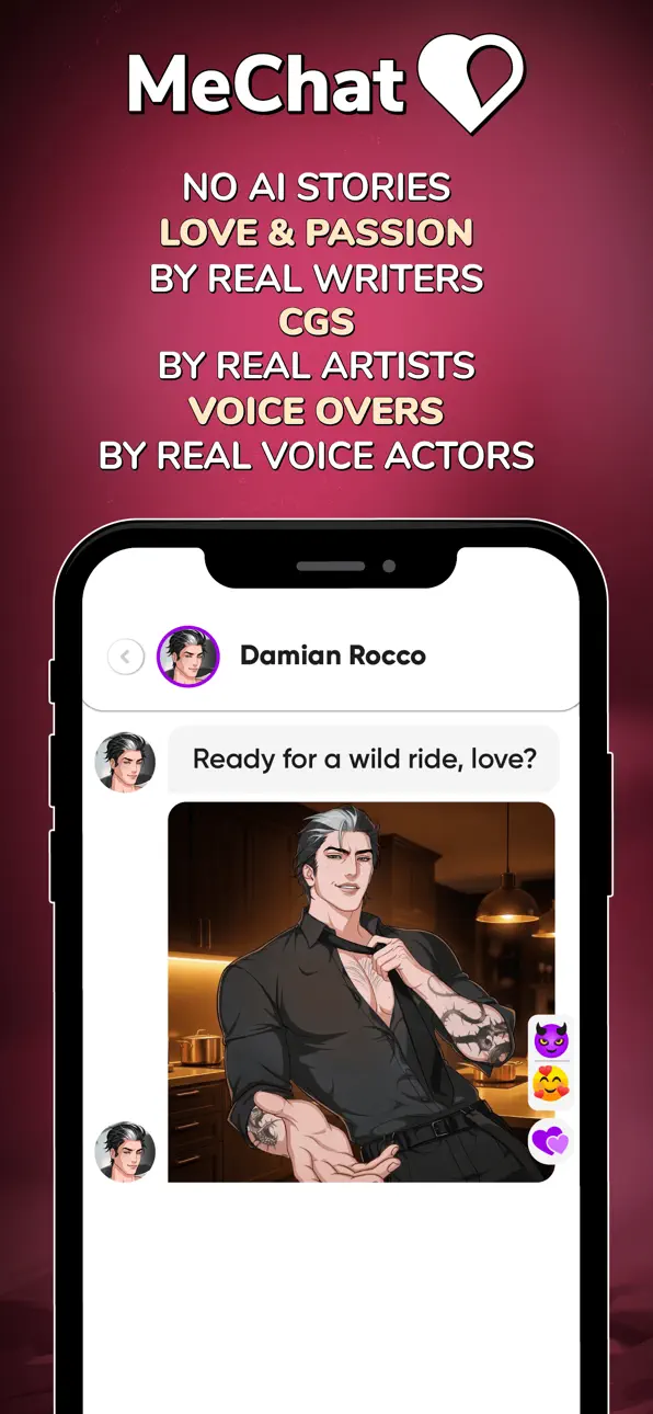 MeChat - Interactive Stories iOS Mod IPA screenshot 1 - iOS game interface
